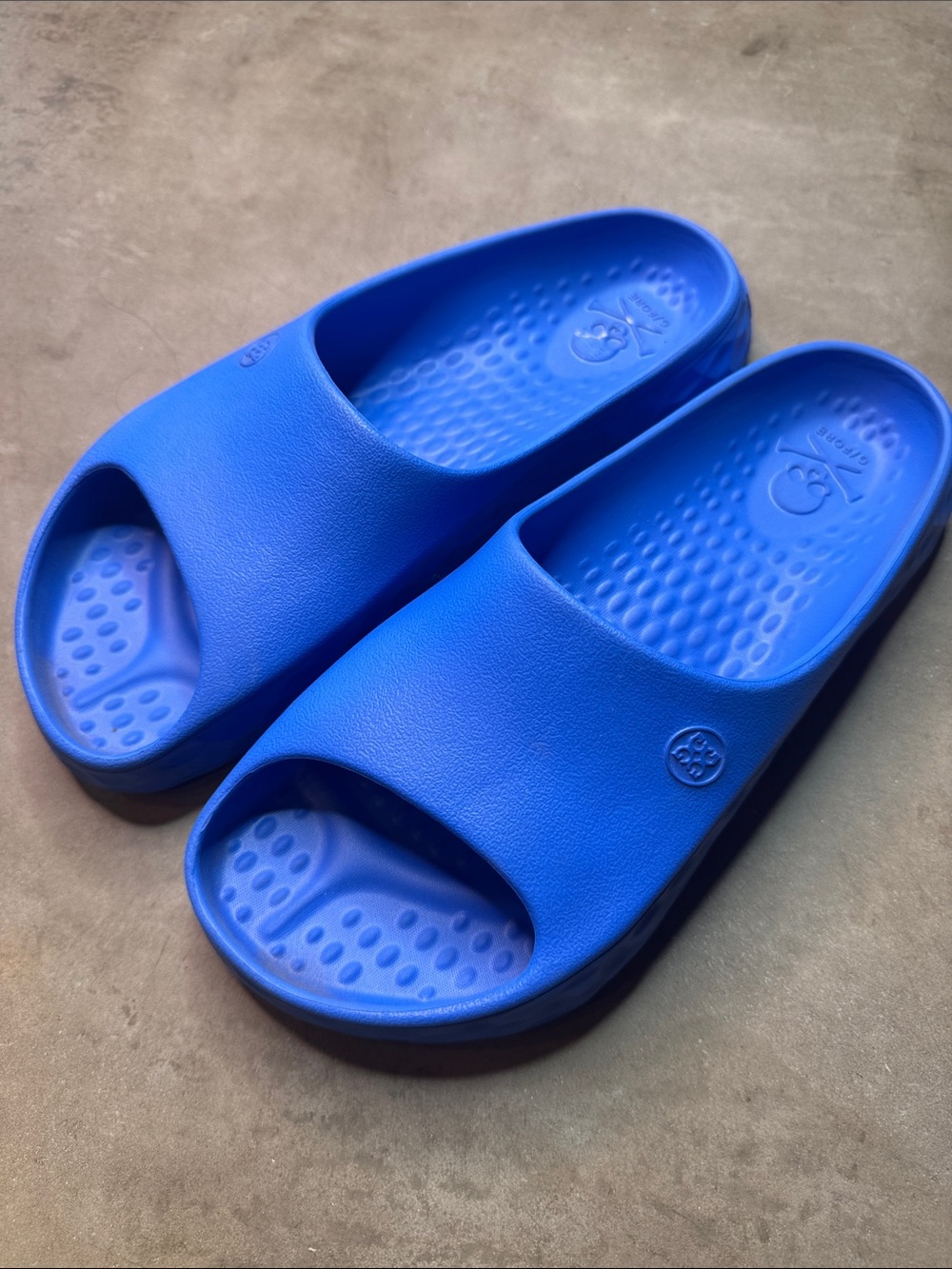 G/Fore G/Slide Street G Logo Golf Slides Slip On Shoes Racer Blue Men’s Size 10